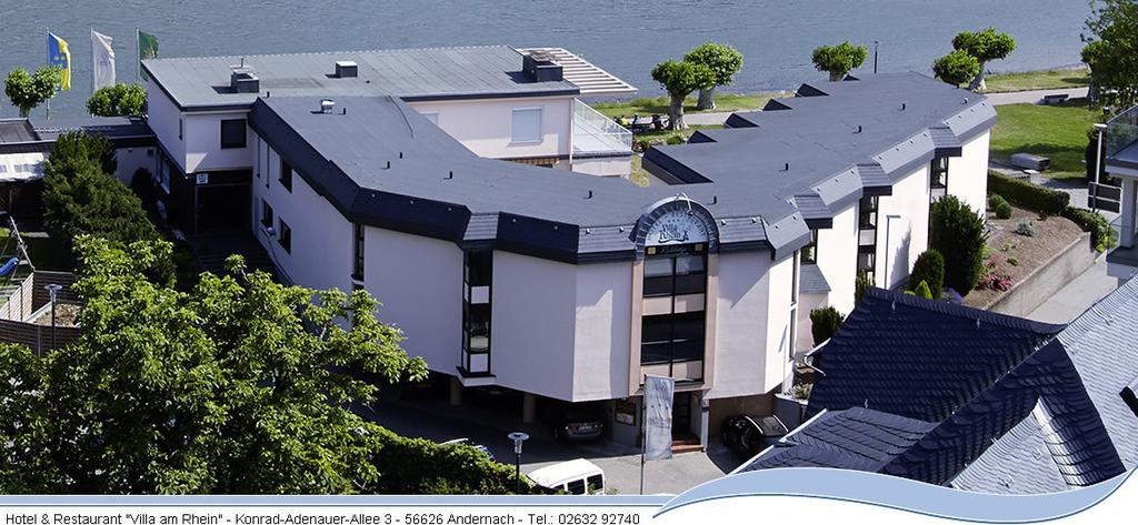 Hotel Villa am Rhein Andernach Esterno foto